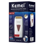 Original Kemei Finishing Fade Rechargeable Electric Shaver Hair Beard Cleaning Electric Razor For Men Bald Head Shaving Machine - Image 6
