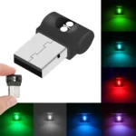 Mini USB LED Car Light Auto Interior Atmosphere Light Emergency Lighting Light PC Auto Colorful Decorative Lamp Car Accessory