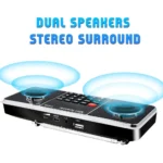 Lefon Digital FM Radio Receiver Speaker Stereo MP3 Player Support TF Card USB Drive LED Display Time Shutdown Portable Radios - Image 3