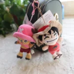 10cm One Piece Plush Keychain Toy Tony Chopper Luffy Pendant Soft Stuffed Plush Dolls Keychain Handbag Ornaments Dolls Toys - Image 4