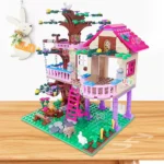 Friends City Tree House Summer Holiday Villa Castle Building Blocks Sets Figures Garden DIY Toys for Kids Girl Birthday Gift - Image 5