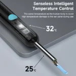 Visual 4.2mm 1080P HD Otoscope Camera for iPhone/Andorid WiFi Endoscope Ear Scope Ear Picker for Cleaning Ear Health Check Skin - Image 4