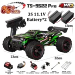1:16 WLtoys 9522pro Professional Racing Car 85 Km/h 4WD Brushless Remote Control Vehicle Road-Off-Road Drifting Type Rc CarGift - Image 2