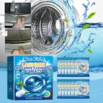 12PCS Washing Machine Cleaning Effervescent Tablets Deeply Cleans Stubborn Dirt Eliminates Odors Mild No Residue For All Models - Image 2