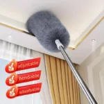 Microfiber Feather Duster Extendable Duster with Extra Long Pole Bendable Head Long Handle Dusters for Cleaning Ceiling Cars - Image 2