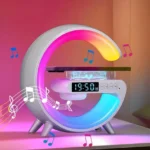 Multifunction Wireless Charger Pad Stand Speaker TF RGB Night Light Fast Charging Station for iPhone 16 15 Samsung Xiaomi Huawei - Image 6