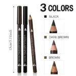 6/12Pcs Eye Brow Pencil Waterproof Professional Women Eye Makeup Pen Easy Color Natural Black Brown Cosmetic Beauty Eyebrow Tool - Image 4