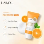 Vitamin C Facial Cleanser 50g Hydrating Moisturizing Deep Cleanse Refines Pores Brightening Skin Care Product korean skin care - Image 6