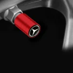 For Mercedes Benz MB Metal Car Wheel Tire Valve Caps Stem Case Covers B/C/E/S Class A Class C200L GLC GLK CLA Car Accessories