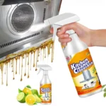 Heavy Oil Cleaner Strong Kitchen Oil Stain Degreaser Oil Stain Remover Cleaning Grill Oven Household Stove Cleaning Spray