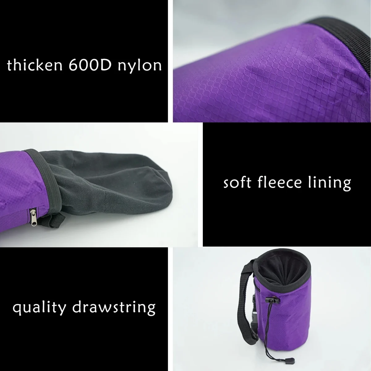 Magnesia Sack Rock Climbing Chalk Bag Waterproof Pocket for Weight Lifting Outdoor Bouldering Magnesia Pouch Climbing Equipment - Image 5