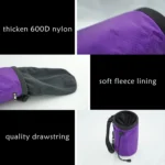 Magnesia Sack Rock Climbing Chalk Bag Waterproof Pocket for Weight Lifting Outdoor Bouldering Magnesia Pouch Climbing Equipment - Image 5