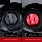 Car Fuel Tank Cap Cover Frosted Aluminum Alloy Lid Auto Accessories For Honda Civic Accord Fit Jazz CRV BRV HRV Insight Pilot - Image 5