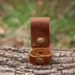 1PC Outdoor Camping Waist Storage Clip Gloves Key Loss Prevention Hook Outdoor Work Storage Leather Buckle Hiking Gadgets - Image 3