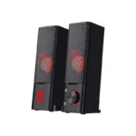 Redragon GS550 PC Gaming Speakers 2.0 Channel Desktop Computer Sound Bar Quality Bass & Decent Red Backlit