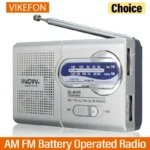 BC-R119 Radio AM FM Battery Operated Portable Radio Best Reception Longest Lasting For Emergency Hurricane Running Walking Home