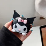 3D Cartoon Kuromi Silicone Cover For Airpods 4 (2024) Cute Earphone Case For AirPods Pro 2nd 3 1 2 Earphone Charging Box