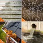 Gutter Cleaning Tools 10.5 Feet Long Gutter Cleaning Tools with 8 Stainless Steel Tubes and 2 Brushes Gutter Cleaner Ability - Image 2