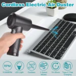 Protable Air Duster for Computer Cleaning 51000RPM Cordless Compressed Air Blower with LED Light for PC computers Keyboard Clean - Image 3