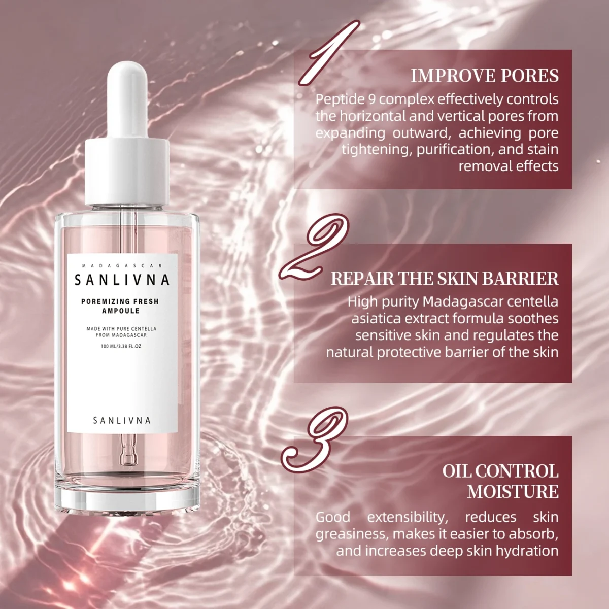 Himalaya essence, face cleanser, skin hydrating toner, moisturizing skin deep cleansing, moisturizing, skin care products - Image 2