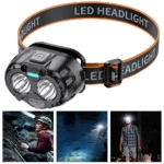 Powerful LED Headlamp IPX4 Waterproof Emergency Head Flashlight 250LM XPE LED Headlamp 500mAh for Outdoor Fishing Camping Hiking - Image 2