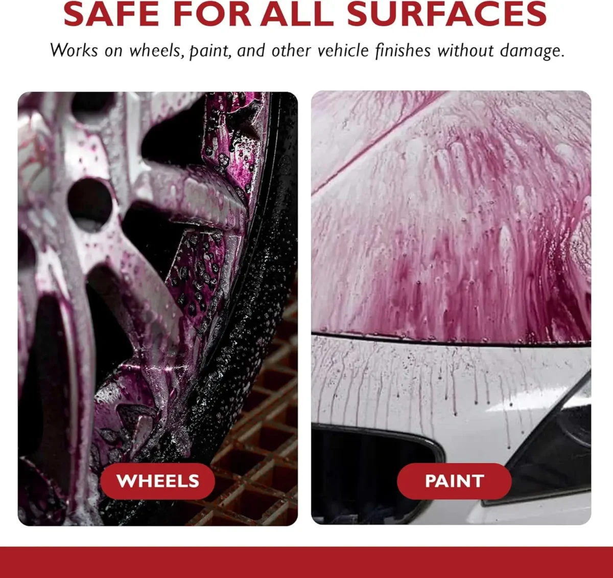 Hydroshine Iron Remover Car Detailing Fallout Spray Decontamination Kit Rust Remover Spray for Brake Rim Metal Surface Particles - Image 6