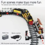 City Power High-speed Railway Fuxing Hexie Electric Locomotive Train Building Blocks Toys for Children Technical Bricks DIY Kids - Image 3
