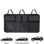 Car trunk storage bags, suv car rear seat backrest hanging bags, net bags, car storage boxes, storage bags Accessories - Image 4