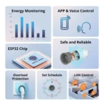 SONOFF S60 EU SONOFF Wifi Socket Wifi Smart Socket Overload Protection Timer Smart Scene Remote Control Via EWeLink Alexa Google - Image 2