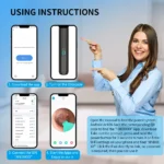 Earwax Remover Cleaning Tool Ear Endoscope with Mini Camera USB C Charging Earpick Health Care Set for iphone Android Best Gift - Image 5