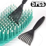 Plastic Mini Comb Cleaner Embedded Hair Brush Hair Remover Household Handle Cleaning Brushes Cleaners Beauty Tools Accessories - Image 2