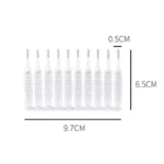 50/100pcs Bathroom Nylon Brush Shower Head Anti-clogging Cleaning Brush Mobile Phone Hole Pore Gap Wash Tools Toilet Accessorie - Image 6
