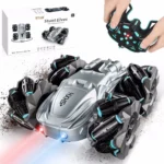Remote Control Car,Double Sided 360° Rotating 4WD RC Cars, 2.4GHz Electric Race Stunt Toy Car Rechargeable Toy Cars Boys Girls