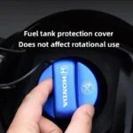 Car Fuel Tank Cap Cover Frosted Aluminum Alloy Lid Auto Accessories For Honda Civic Accord Fit Jazz CRV BRV HRV Insight Pilot - Image 3