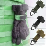 Multi-purpose Nylon Gloves Hook Work Gloves Safety Clip Outdoor Tactical Climbing Rope Camping Hanging Buck Outdoor Camping - Image 2