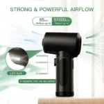 Electric Wireless Air Duster Compressed Air Blower Gun 51000RPM Type-C Air Duster For Computer Keyboard PC Clean Gadget Blower - Image 3