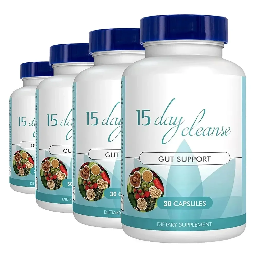 kf-S7f6dba3b45c34f178291450b082c60cfy Gut and Colon Support 15-day Cleanse and Detox To Reduce Abdominal Pain, Bloating, Constipation and Aid Gut Health - Image 1
