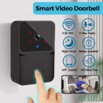 2026 Wireless Smart Video Doorbell, 2.4G WiFi Home Security Camera, 2-way Audio, Night Vision, Battery, Secure Home Monitoring