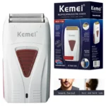 Original Kemei Finishing Fade Rechargeable Electric Shaver Hair Beard Cleaning Electric Razor For Men Bald Head Shaving Machine