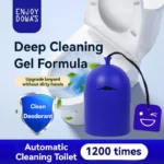Automatic Toilet Cleaner with Portable Design, Whale Design, Slow-Release Cleaning, 1 Bottle, 150G Gel