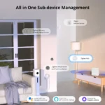 Tuya ZigBee Multi-mode Gateway Hub Smart Home WiFi Bridge Bluetooth Mesh Smart Life Remote Control Works With Alexa Google Alice - Image 4