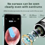 Wireless WiFi Ear Pick Otoscope Camera Borescope Luminous Ear Wax Cleaning Teeth Oral Inspection Health Care Ear Cleaner - Image 2
