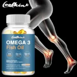 Omega 3 Fish Oil 2000mg - With EPA And DHA, 3x Strength, Highest Potency, Supports Brain And Heart Health - 120 Capsules