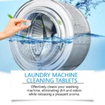 12PCS Washing Machine Cleaning Effervescent Tablets Deeply Cleans Stubborn Dirt Eliminates Odors Mild No Residue For All Models - Image 3