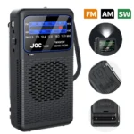 Portable FM/AM/SW Radio Battery FM Receiver Excellent Reception Clear Speaker With 3.5mm Headphone Jack LED Lighting For Elderly