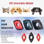 4 Modes Pet Hair Remover Comb Brush Dog Cat Hair Detailer Cleaning Tool Carpet Sofa Cloth Car Seat Rubber Reusable Pet Combs - Image 4