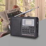 AM Radio FM/AM/SW Full Frequency Receiver Receiving Radio Alarm Clock (Shipped Without Batteries) Full Frequency Receiving Radio