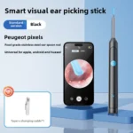 Smart Visual Otoscope Ear Cleaner with Camera Endoscope Earpick Rechargeable Ear Picker Health Care Set - Image 3