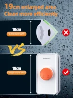 Professional Magnetic Home Window Cleaner Brush Double With Telescopic Rod Super For Window Magnetic Glass Cleaning Tools - Image 3
