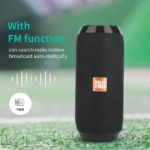 Portable Speaker Wireless Bluetooth-compatible Subwoofer Outdoor Waterproof Loudspeaker Stereo Surround Support FM RadioTF - Image 3